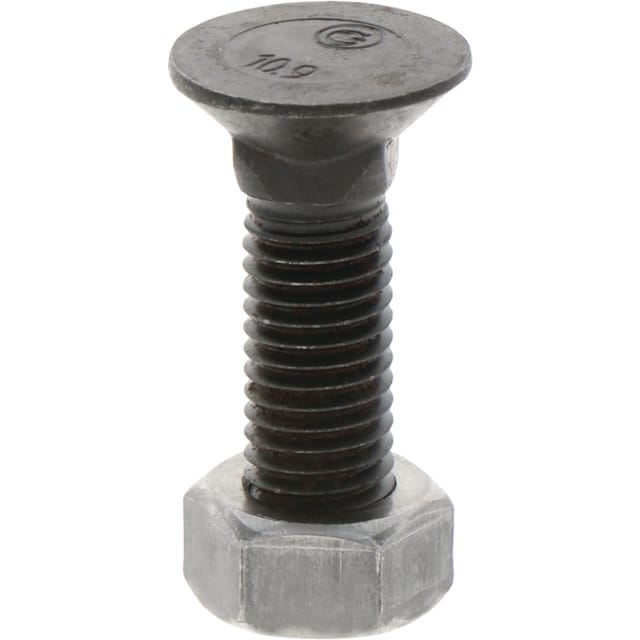 Pflugbolzen Mit Senkkopf, 8 Stück, M12 X 45 Mm, Festigkeitsklasse 8.8, Din 608, Granit