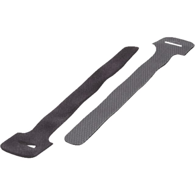 Klett-kabelverbinder, Schwarz, L=150 Mm, H=13 Mm, -20/+75 °c, 100 Stück