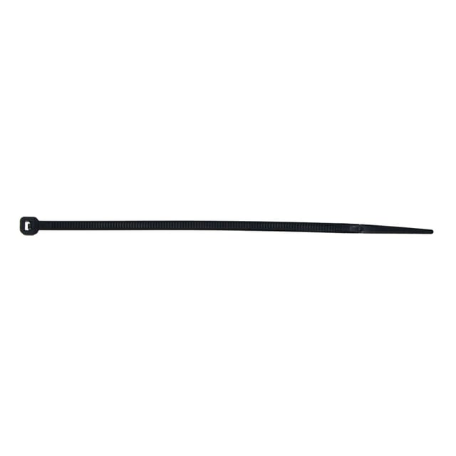 Schwarzer Kabelbinder, Kabelbinder, Abmessungen 160x2,5mm X100 Stück.