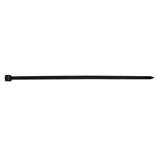 Schwarzer Kabelbinder, Kabelbinder, Abmessungen 140x2,5mm X100 Stück.