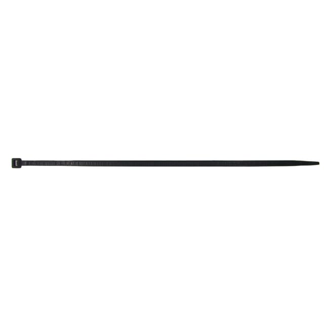 Schwarzer Kabelbinder, Kabelbinder, Abmessungen 395x7,8mm X 100 Stück.