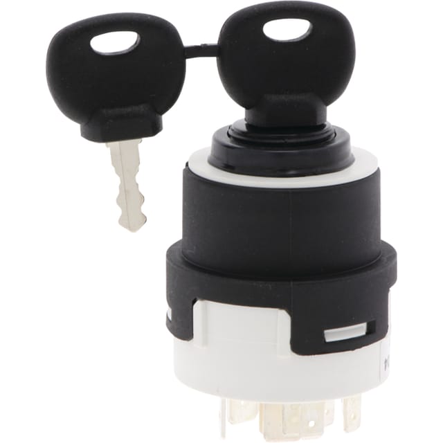 Zündschalter Mit 2 Schlüsseln, Durchmesser 28 Mm, 10-polig, 12 V/24 V