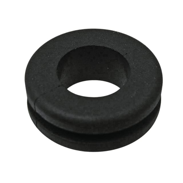 Doppelseitige Gummitülle Aus Pvc, 21–38 Mm Durchmesser, Höhe 1,5–11 Mm, Schwarz, 10 Stück