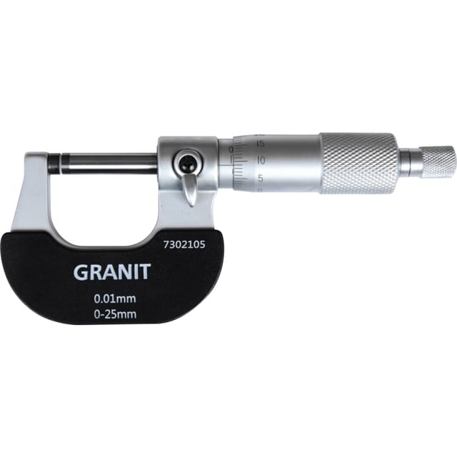 Äußeres Mikrometer 0-25 Mm Granite Black Edition