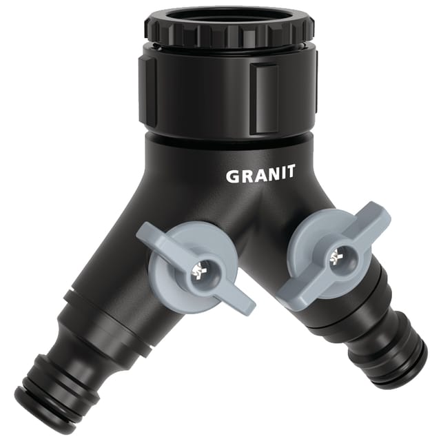 Wasserhahnverbinder 1/2"-3/4" Schwarze Ausgabe 8 Stück.