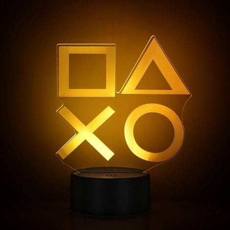 Gaming-lampe – Gamer-lampe Mit Fernbedienung – 16 Farben – 4 Beleuchtungsmodi – Gaming-dekoration (modell A) – Fei Yu