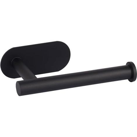 Selbstklebender Toilettenpapierhalter Aus Edelstahl Für Bad, Küche Und Dusche, Schwarz