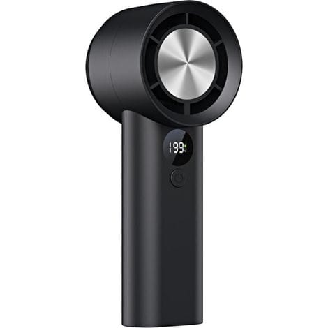 Tragbarer, Wiederaufladbarer Ventilator – Mini-usb-ventilator – 199 Geschwindigkeitsstufen – Ideal Für Camping Und Picknicks – Kompaktes Design