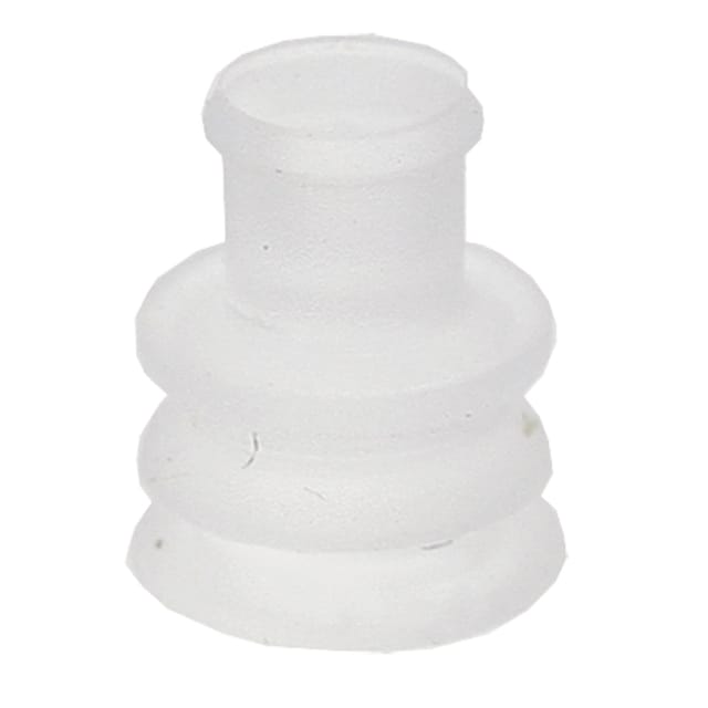 Verschlusskappe, Transparent, Mvq Fi 5,4–5,6 Mm, L = 7,8 Mm