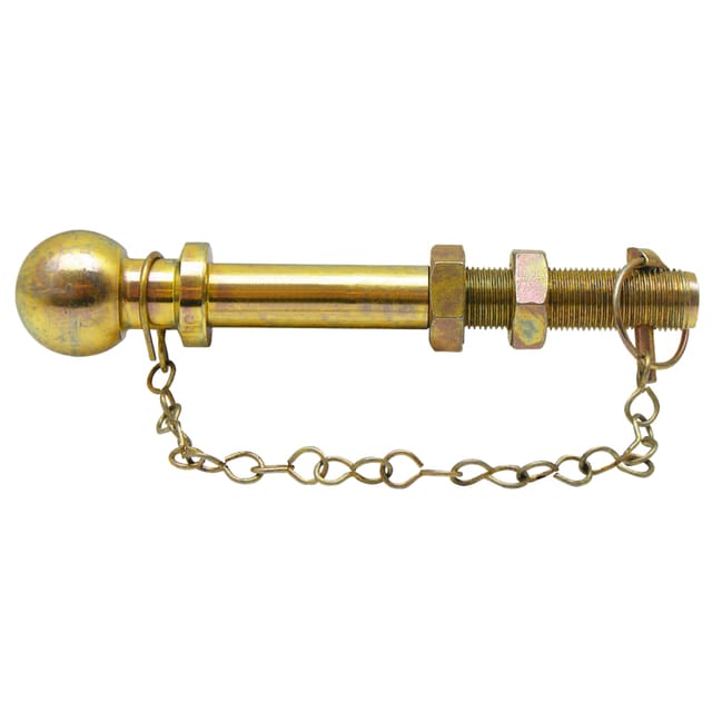 Kugelbolzen Für Landwirtschaftliche Anhängevorrichtungen, Durchmesser 25,4 Mm, 1 Zoll, Gewinde 1 Unf, Länge 195 Mm
