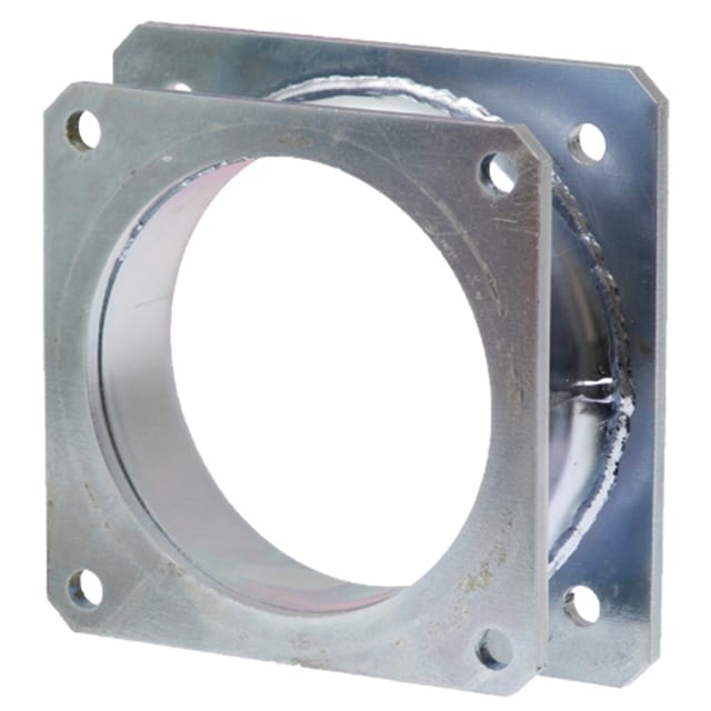 Verzinkter Adapter 6" Innendurchmesser 146 → 167 Mm Länge 67 Abstand 150x150 Mm 0500181