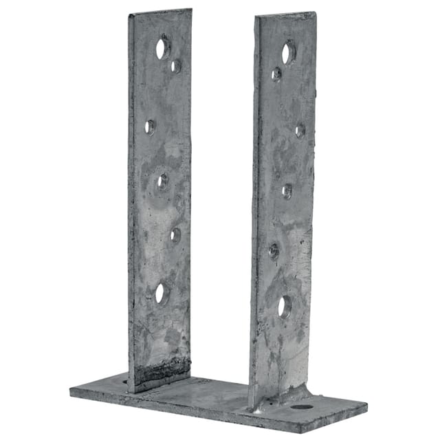 Robuster Mastfuß 121 X 65 X 205 Mm, 5 Mm Dick Für Die Dauerhafte Montage