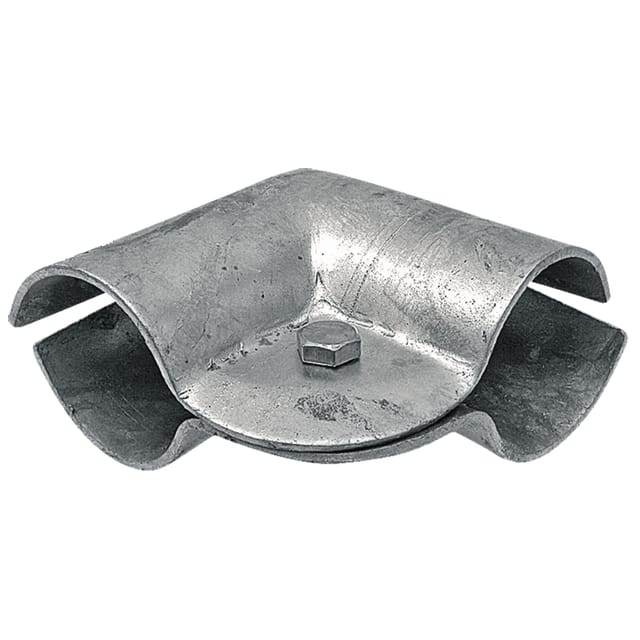 Zweiteilige Winkelklemme 1 1/2 Zoll 48 Mm Granit