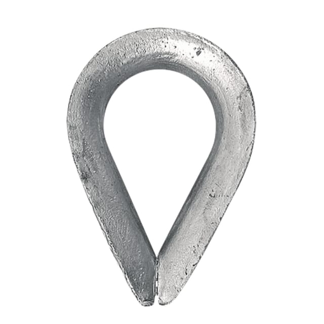 Verzinkte Kabeldurchführung Für Stahlseile, 11 Mm Durchmesser, 4608401110 X 10 Stück