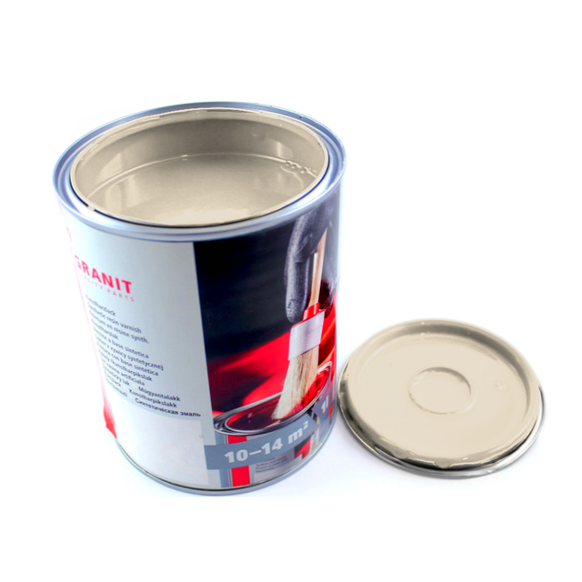 Weißer Lack Bob-cat Lack Weiß Nopolux Wilckens Granit 1 L Dose