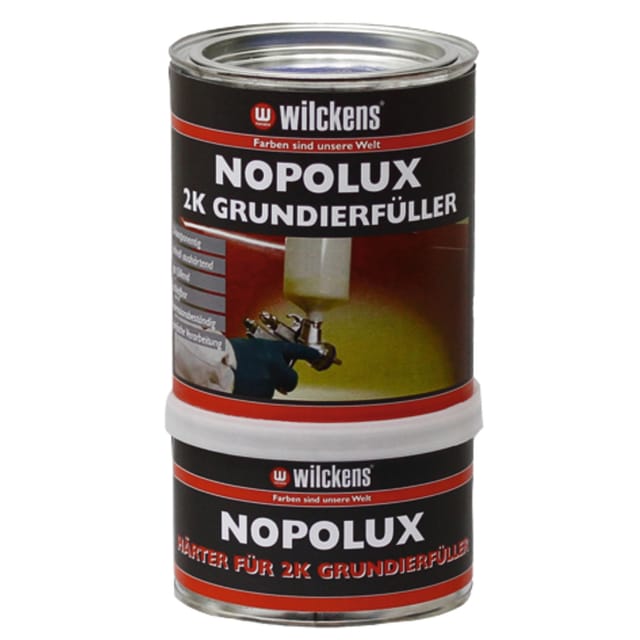Weiße Farbe, Weißer Lack, Nopolux Wilckens Granit, 600 Ml Dose