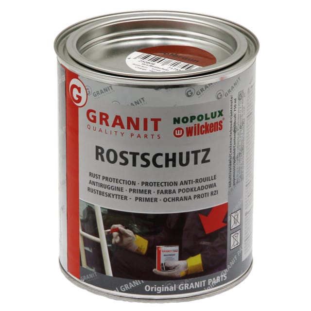 Weiße Farbe, Weißer Lack, Nopolux Wilckens Granit, 10-l-eimer