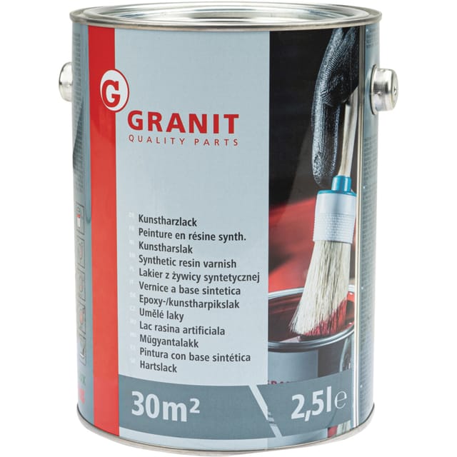 Straßenfarbe Weiß Ral 9016 Wilckens Nopolux Granit 2,5 L Dose
