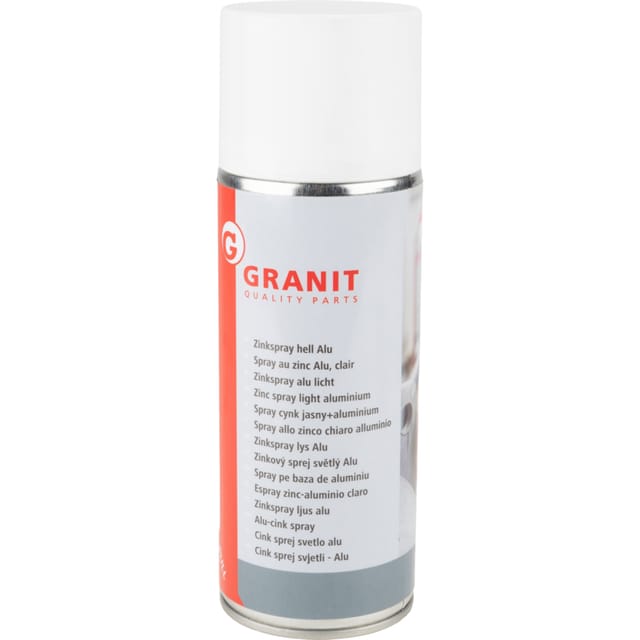 Aluminium-zink-spray, Glänzend 400 Ml Granit