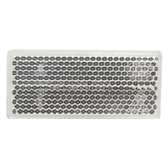 Rechteckiger Reflektor 70x31,5mm Zum Kleben