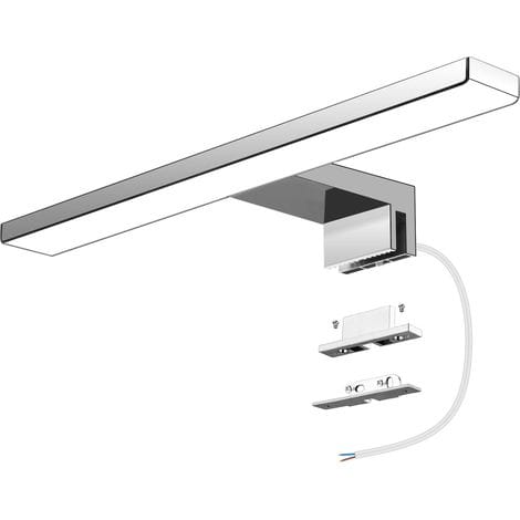 Beijiyi – Ip44 Wasserdichte Badezimmer-wandleuchte – 6 W 600 Lumen – 6000 K Kaltweiß – 30 Cm Edelstahl Für Feuchträume