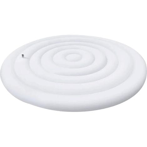 Runde, Aufblasbare Whirlpoolabdeckung (140 Cm Durchmesser) Mit Schnell- Und Einfachem Aufblas- Und Ablassventil, Whirlpoolabdeckung (rund)