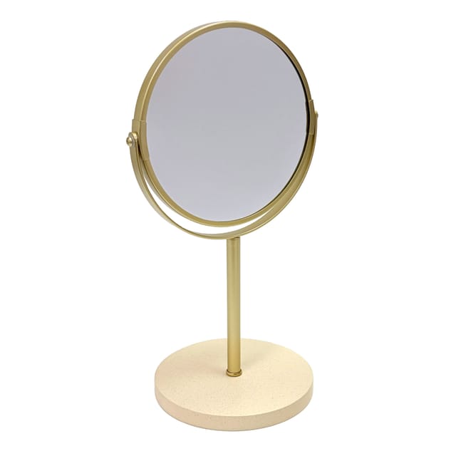 Kosmetikspiegel Beidseitig Oria, Ø 17 Cm