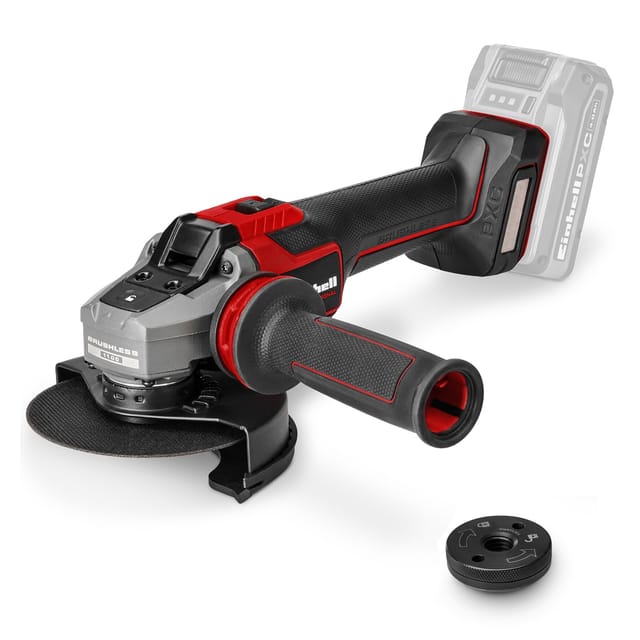 Einhell Professional Akku-winkelschleifer Tp-ag 18/125-11 Q Li Bl - Solo Pxc (18 V, 1100 W, Ø 125 Mm, 33 Mm Schnitttiefe, Brushless, Zusatzhandgriff, Ohne Akku)