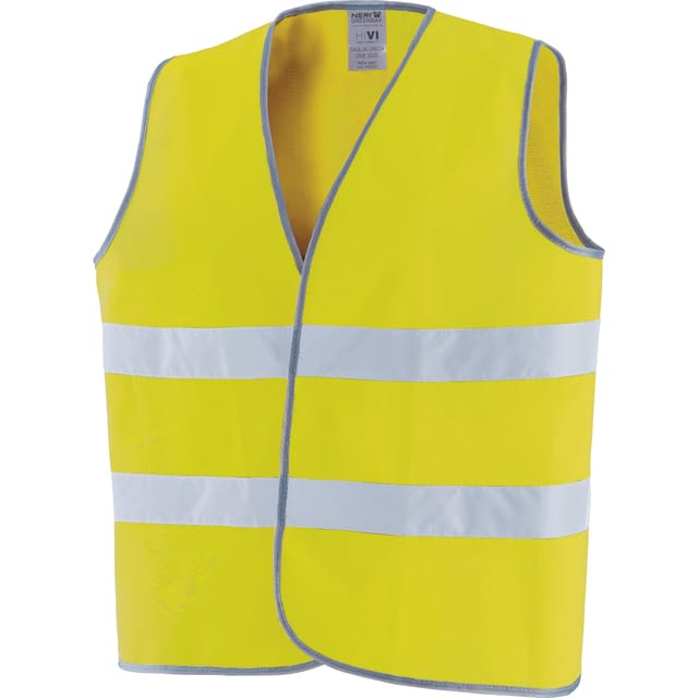 Hohe Sichtbarkeitsdestabilität Katarinfrangierende Polyestergelb Und Orange - Yellow - Yellow