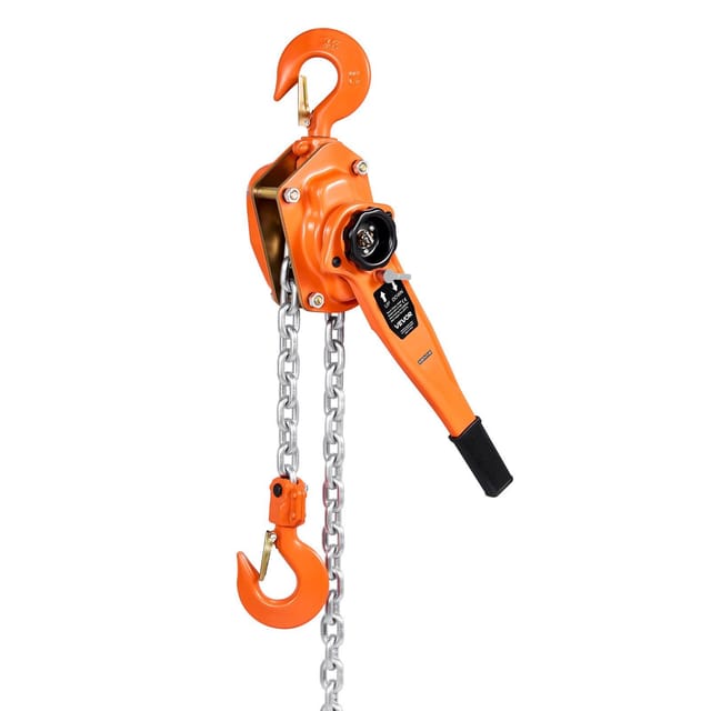 3t 3000 Kg Handhebelzug, Hochleistungswinde, 3 M Kette Aus G80-legierungsstahl, Mechanische Doppelratschenbremse, 360° Drehbare Haken, Für Lagerhallen, Baustellen Und Garagen