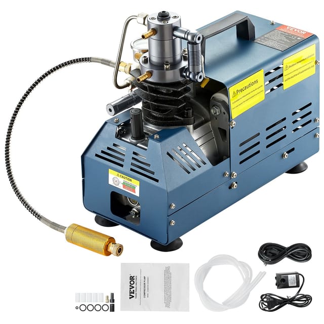 Hochdruckkompressor 4500 Psi/30 Mpa, 1800 W 220 V Mit Automatischer Dekompression, Für Paintball, Pcp-gewehre Und Tauchflaschen