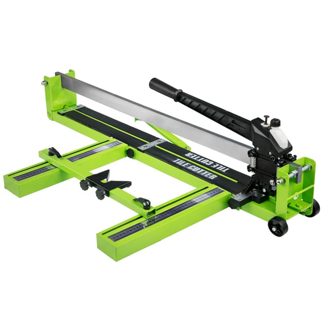 80 Cm Manueller Fliesenschneider, Geeignet Für Keramik- Und Porzellanfliesen, Mit Laserführung, Ganzstahlrahmen, Inklusive Ersatzrädern Und Handwerkzeug