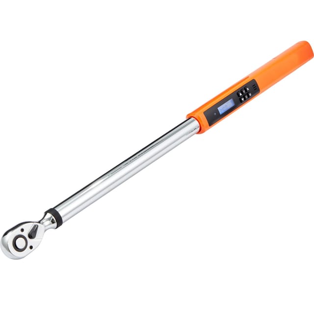 Digitaler Drehmomentschlüssel, 1,3 Cm Antrieb, Elektronischer Drehmomentschlüssel, Drehmomentschlüssel-set 34–340 Nm, ±2 % Genauigkeit, 3-stufig Einstellbarer Drehmomentschlüssel Mit Led Und Signalton