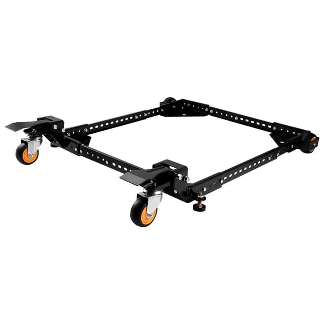 Verstellbarer, Fahrbarer Unterbau Von 30,5 X 30,5 Cm Bis 91,5 X 91,5 Cm, Tragkraft 295 Kg, Robuster, Universeller Rollständer Mit Lenkrollen, Für Holzbearbeitungsmaschinen, Bandsägen Und Elektrowerkze