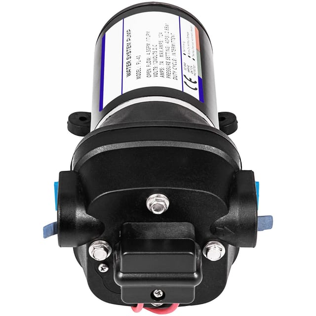 12v Fl-40 Hochdruck-membranpumpe, 2,7 Bar (40 Psi), Automatische Selbstansaugung, 17 L/min, Druckerhöhungspumpe Für Nebelanlagen, Wohnwagen, Boote, Wohnmobile Und Gärten