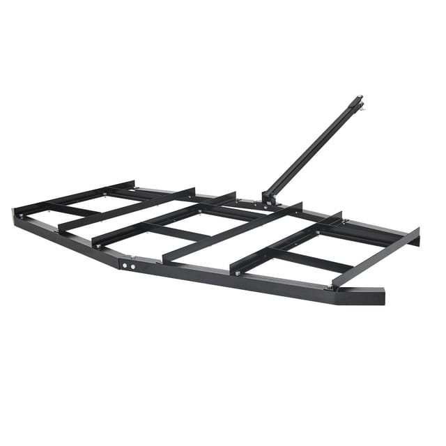 84" (213 Cm) Anhänge-nivellieregge, Q235-stahl, Verstellbare Balken, Bolzenkupplung, Max. Traglast 50 Lb, Für Atvs, Utvs, Rasenmäher Und Traktoren