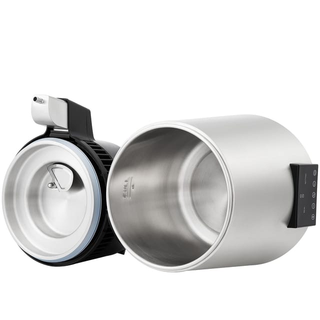 Elektrischer Wasserdestillierer (4 L), 1,5 L/h, Timer, Zwei Temperaturstufen, Silber