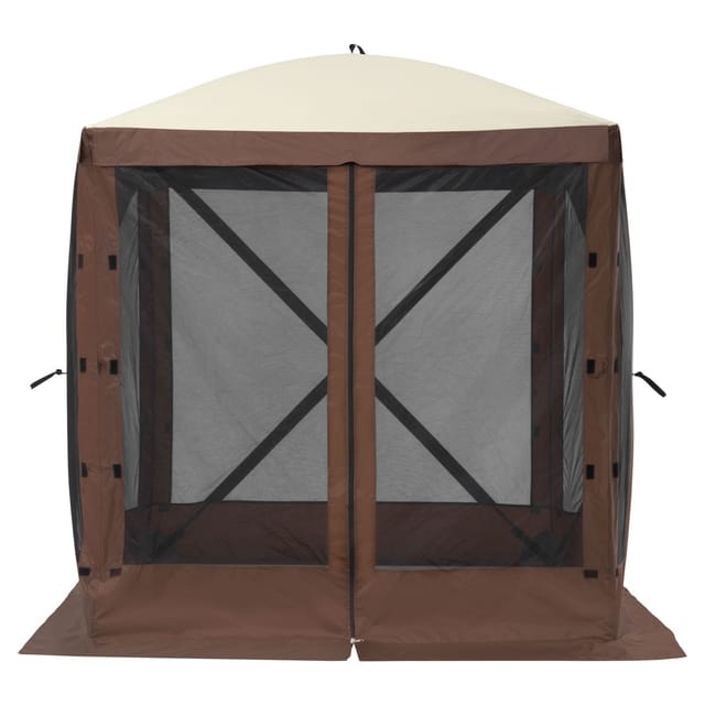 Faltbares Pergola-zelt (183 X 183 Cm), 4-seitiger Pop-up-gartenpavillon Mit Abnehmbaren Sichtschutzwänden Und Moskitonetzen An Den Fenstern, Schnell Aufzubauendes, Moskitosicheres Outdoor-überdachung,