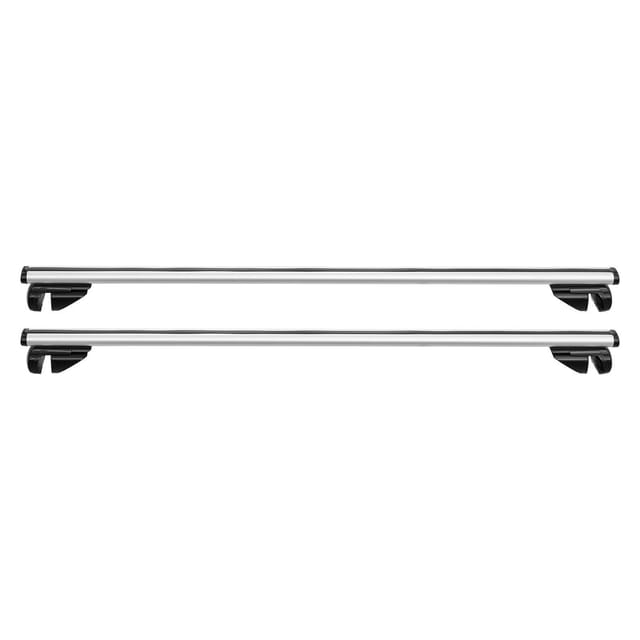 Querträger, 75 Kg Tragkraft, Universell Kompatibel Mit Erhöhten Dachrelingen, Abstand 210–1060 Mm, Abschließbarer, Verstärkter Gepäckträger Aus Aluminium Für Dachbox, Kanu Und Dachkorb