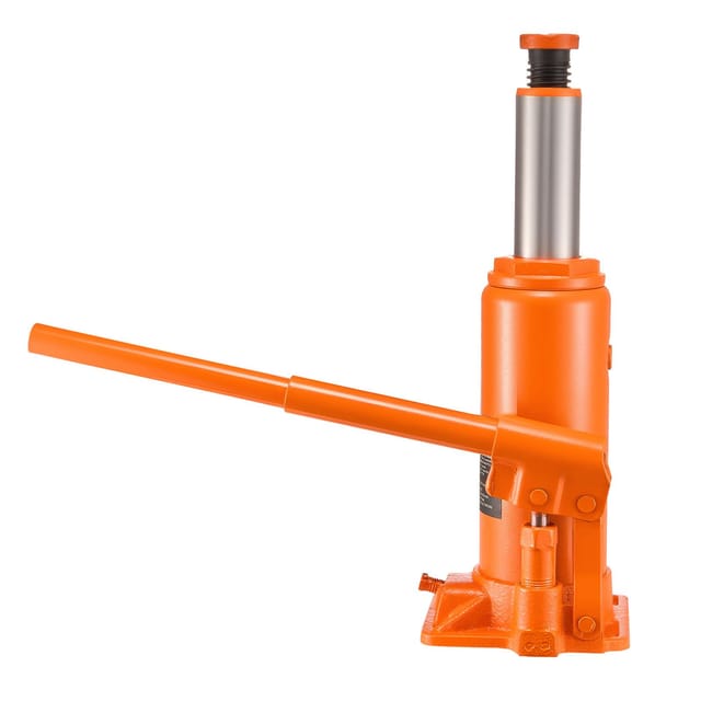 10-tonnen-hydraulik-flaschenheber, Hubkraft 235–470 Mm, Robuster, Geschweißter Zylinder Für Pkw, Suvs, Pickups, Autoreparaturen, Haus- Und Landwirtschaftsgeräte, Orange