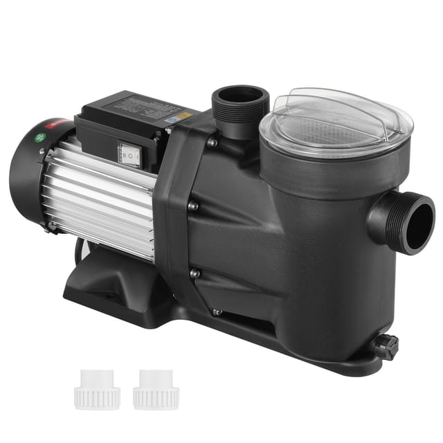 1500-w-(2-ps-)aufstellpoolpumpe, 220–240 V, 1450/2860 U/min (zweistufig), 1800 W, Max. Fördermenge 33.000 L/h, Leistungsstarke Und Energieeffiziente Pumpe Für Aufstellpools, Ce-zertifiziert