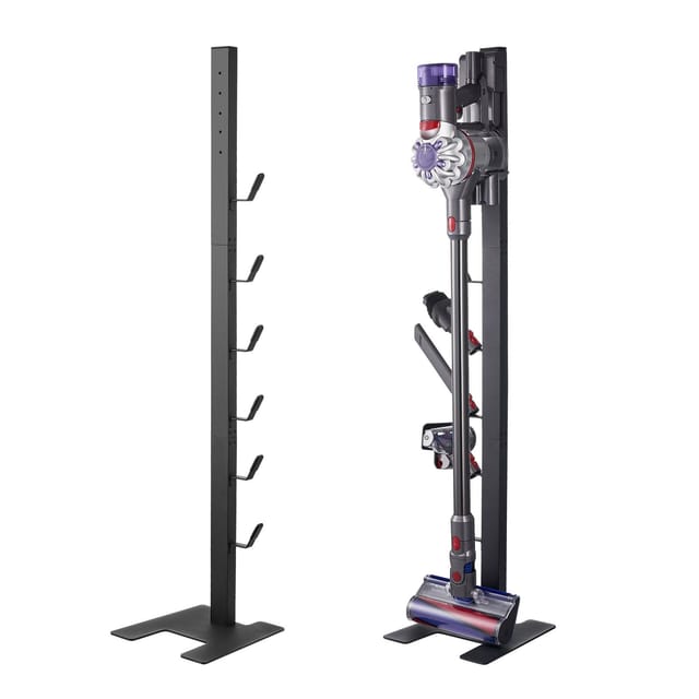 Aufbewahrungsständer Für Akku-staubsauger, Kompatibel Mit Dyson V6, V7, V8, V10, V11 Und V15 Stabiler Ständer Mit 6 Haken Für Dyson Dc30, Dc31, Dc34, Dc35, Dc58, Dc59, Dc62, D74 Und Zubehör
