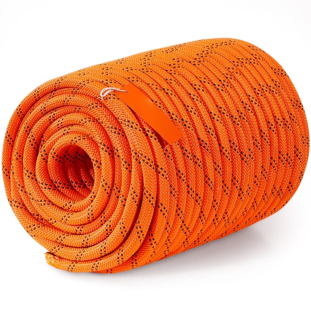 Baumkletterseil, Doppelt Geflochtenes Polyester, 1,3 Cm X 67,1 M, 48 Stränge