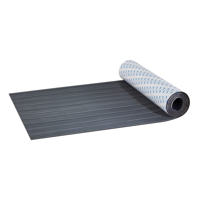 Eva-schaumstoff-bootsbodenmatte, Selbstklebende, Rutschfeste Deckmatte 240 X 60 Cm, 1,44 M², Für Boote, Yachten, Pontons Und Kajaks