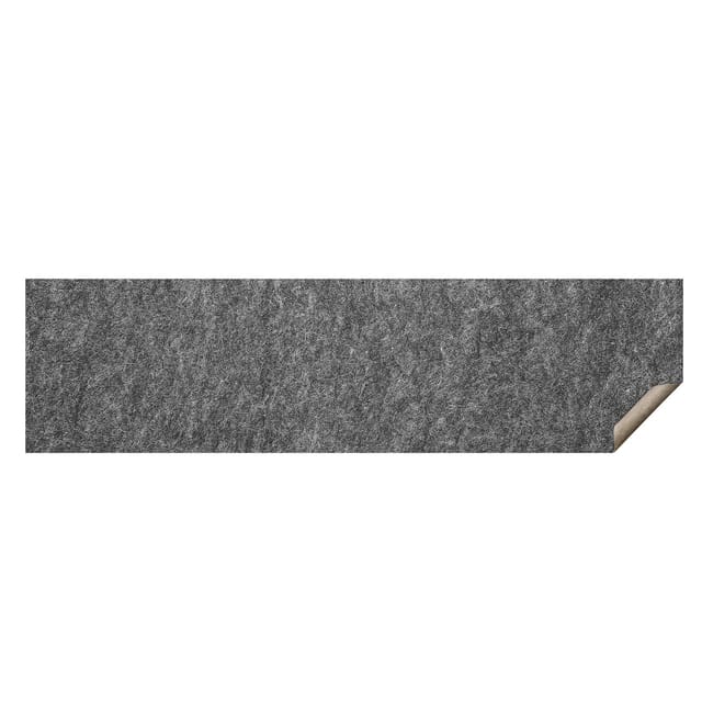 Rutschfeste Unterlage, Schutzkissen, 61 X 244 Cm (tatsächliche Größe: 2,40 M) – 6 Mm Dick – Beidseitig Verwendbar – Polyesterfilz + Latex, 1–2 M² Sichere Polstermatte Für Alle Bodenarten, Grau