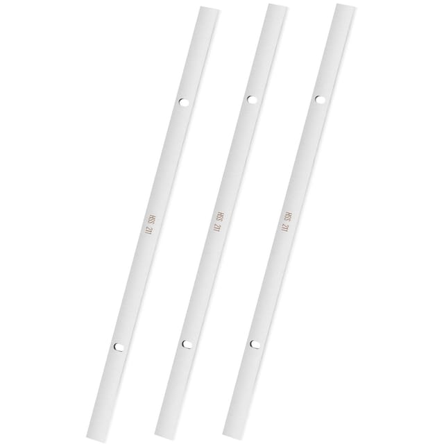 Hobelmesser, 33 Cm (13 Zoll) Lange Abrichtmesser, 2 Mm Verstärkter Schnellarbeitsstahl, Härte Hrc 55–60, Praktische Befestigungslöcher, Holzbearbeitung, Heimwerken, Industrie, 3er-set