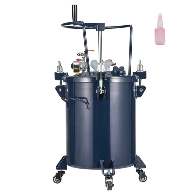 30-liter-druckfarbbehälter, Druckluft-sprühdose Mit Manuellem Rührwerk, Dichtung Zur Leckreparatur, Für Industrie, Haushalt, Dekoration, Bauwesen Und Kfz-bereich, Max. 70 Psi