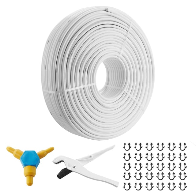 300 M Pex-al-pex-rohr, 16 Mm Durchmesser, Mehrschichtiges Aluminiumrohr Mit Sauerstoffsperre Für Fußbodenheizung, 2 Mm Wandstärke, Fußbodenheizungsverrohrung, Aluminium-innenschicht