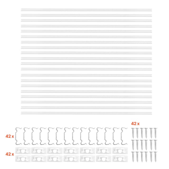 20 V-förmige Aluminiumprofile Für Led-streifen (1 M), 20 Opale Diffusoren, Endkappen Und Befestigungsmaterial, Einfache Unterbaumontage