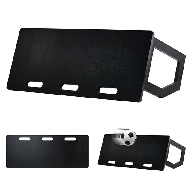 Fußball-reboundboard, 101,6 X 40,6 Cm, Tragbare Trainingswand Mit 2 Reboundwinkeln, Faltbares Hdpe-reboundboard, Fußballtrainingsgerät Für Kinder Und Erwachsene, Pass- Und Schussübungen
